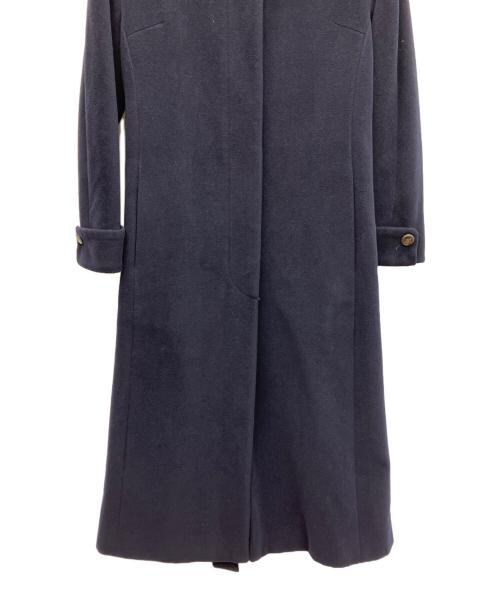 Burberry's（バーバリー）Burberry's (バーバリーズ) ステンカラーコート ネイビー サイズ:SIZE 9の古着・服飾アイテム