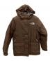 THE NORTH FACE（ザ ノース フェイス）の古着「マクマードダウンパーカー」｜ブラウン