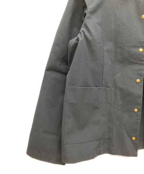 Traditional Weatherwear（トラディショナルウェザーウェア）Traditional Weatherwear (トラディショナルウェザーウェア) ノーカラージャケット ネイビー サイズ:36の古着・服飾アイテム