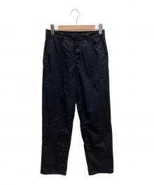 ARMANI EXCHANGE（アルマーニ エクスチェンジ）の古着「スーツパンツ」｜ブラック