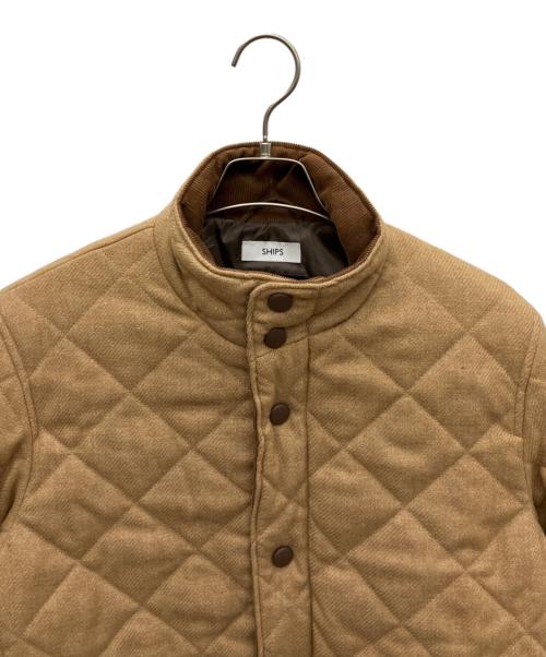 SHIPS（シップス）SHIPS (シップス) キルティングジャケット カーキ サイズ:Ｌの古着・服飾アイテム