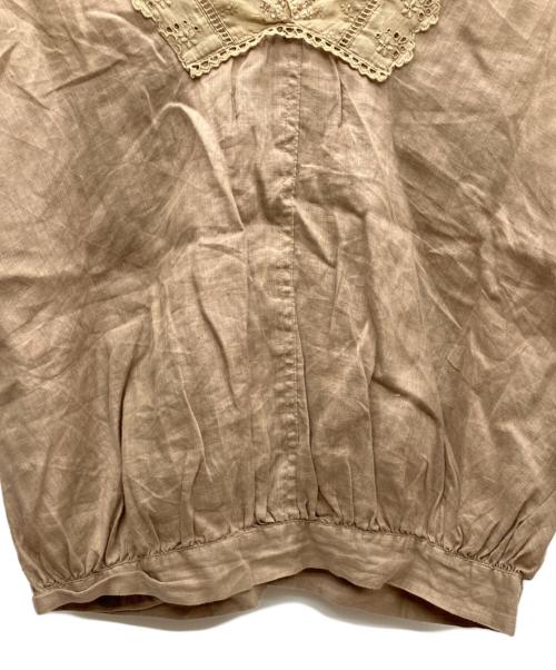 tricot COMME des GARCONS（トリココムデギャルソン）tricot COMME des GARCONS (トリココムデギャルソン) 半袖ブラウス カーキ サイズ:Sの古着・服飾アイテム