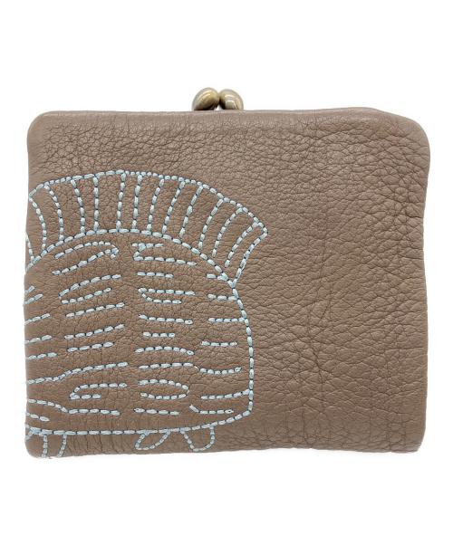 genten（ゲンテン）genten (ゲンテン) LISA LARSON (リサラーソン) 2つ折り財布 ブラウンの古着・服飾アイテム