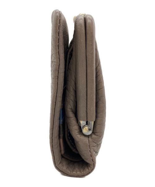 genten（ゲンテン）genten (ゲンテン) LISA LARSON (リサラーソン) 2つ折り財布 ブラウンの古着・服飾アイテム