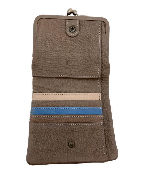 genten（ゲンテン）genten (ゲンテン) LISA LARSON (リサラーソン) 2つ折り財布 ブラウンの古着・服飾アイテム
