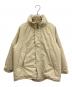 SLOBE IENA（スローブ イエナ）の古着「ポリエステルタッサー中綿モンスターパーカーブルゾン」｜ベージュ