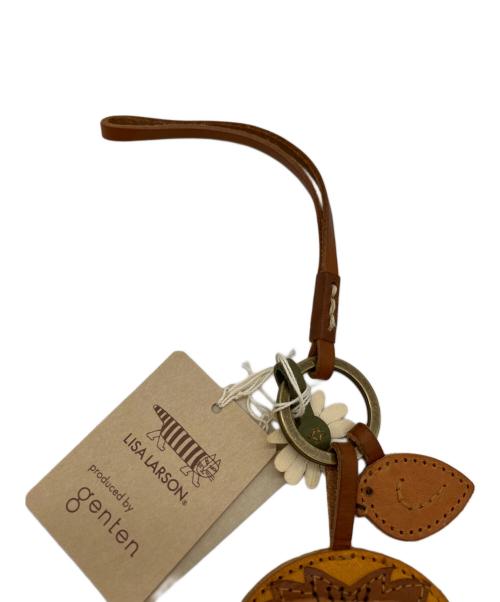 Lisa Larson（リサラーソン）LISA LARSON (リサラーソン) genten (ゲンテン) キーホルダー ブラウン 未使用品の古着・服飾アイテム