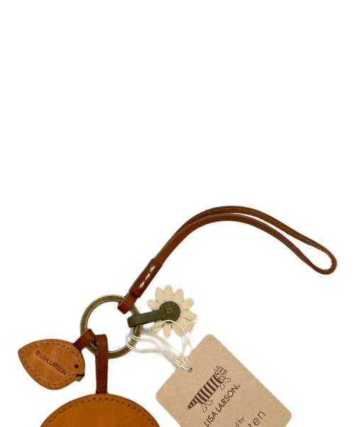 Lisa Larson（リサラーソン）LISA LARSON (リサラーソン) genten (ゲンテン) キーホルダー ブラウン 未使用品の古着・服飾アイテム