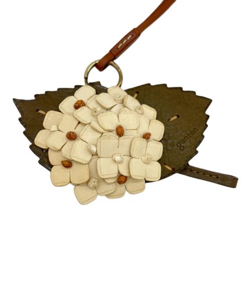 genten（ゲンテン）genten (ゲンテン) エヴァーチャーム あじさい ブラウンの古着・服飾アイテム