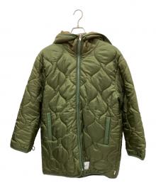 WTAPS（ダブルタップス）の古着「キルティングジャケット」｜グリーン