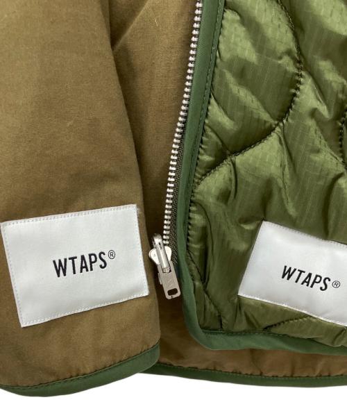 WTAPS（ダブルタップス）WTAPS (ダブルタップス) キルティングジャケット グリーン サイズ:X02の古着・服飾アイテム