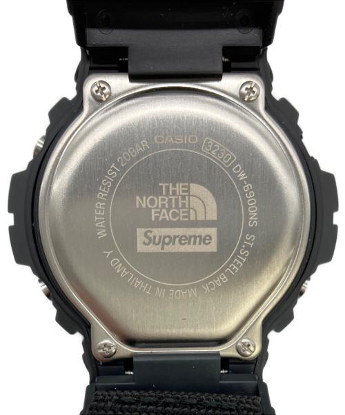 THE NORTH FACE（ザ ノース フェイス）THE NORTH FACE (ザ ノース フェイス) Supreme (シュプリーム) CASIO (カシオ) Supreme×THE NORTH FACE×G-SHOCK 限定トリプルコラボモデル Gショック ブラックの古着・服飾アイテム