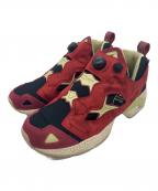 REEBOK×STREET FIGHTERリーボック×ストリートファーターズ）の古着「インスタポンプフューリー”ザンギエフ”」｜レッド×イエロー