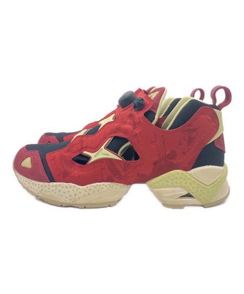 REEBOK（リーボック）REEBOK (リーボック) STREET FIGHTER (ストリートファーターズ) インスタポンプフューリー”ザンギエフ” レッド×イエロー サイズ:27cmの古着・服飾アイテム