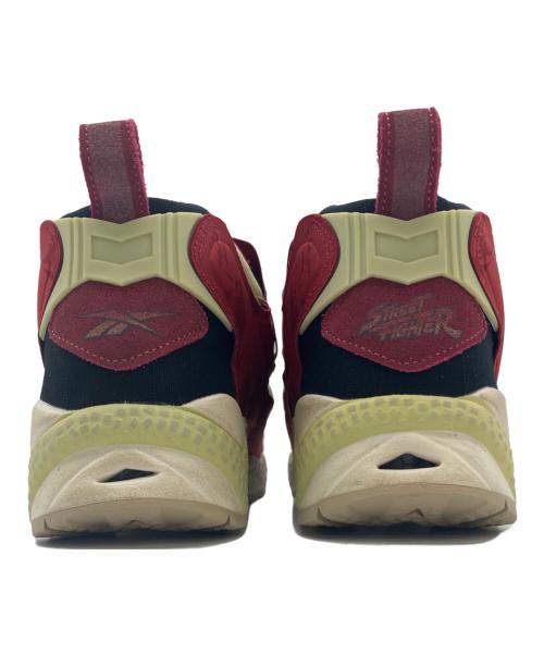 REEBOK（リーボック）REEBOK (リーボック) STREET FIGHTER (ストリートファーターズ) インスタポンプフューリー”ザンギエフ” レッド×イエロー サイズ:27cmの古着・服飾アイテム
