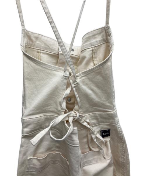 LEE（リー）LEE (リー) ROSSO (ロッソ) ジャンパースカート ホワイト サイズ:Sの古着・服飾アイテム