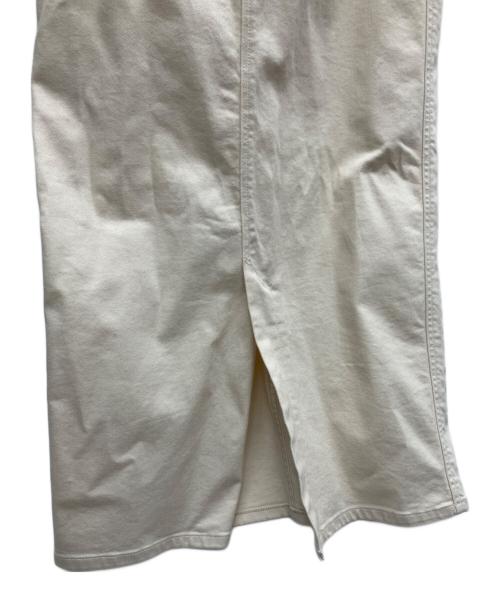 LEE（リー）LEE (リー) ROSSO (ロッソ) ジャンパースカート ホワイト サイズ:Sの古着・服飾アイテム