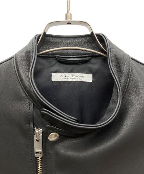 JOURNAL STANDARD（ジャーナルスタンダード）JOURNAL STANDARD (ジャーナルスタンダード) レザージャケット ブラック サイズ:Lの古着・服飾アイテム