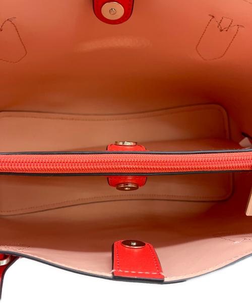 Kate Spade（ケイトスペード）Kate Spade (ケイトスペード) 2WAYショルダーバッグ レッドの古着・服飾アイテム