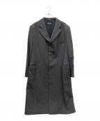 VERSACE CLASSICヴェルサーチクラシック）の古着「比翼ロングコート」｜グレー