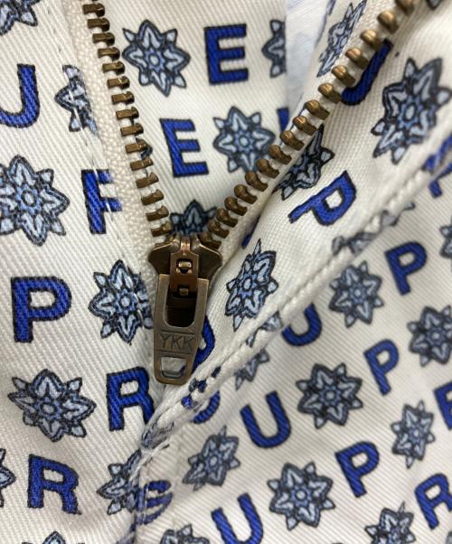 SUPREME（シュプリーム）SUPREME (シュプリーム) ハーフパンツ ブルー×ホワイト サイズ:36の古着・服飾アイテム