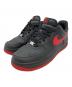 NIKE（ナイキ）の古着「AIR FORCE 1 '07 BLACK/UNIVERSITY RED-BLACK」｜ブラック×レッド