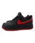 NIKE (ナイキ) AIR FORCE 1 '07 BLACK/UNIVERSITY RED-BLACK ブラック×レッド サイズ:26.5cm：8000円