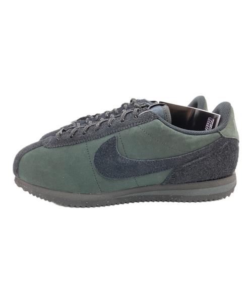 NIKE（ナイキ）NIKE (ナイキ) CORTEZ PRM BLACK ブラック×グリーン サイズ:25.5cm 未使用品の古着・服飾アイテム