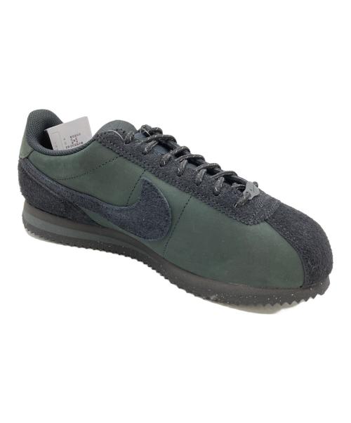NIKE（ナイキ）NIKE (ナイキ) CORTEZ PRM BLACK ブラック×グリーン サイズ:25.5cm 未使用品の古着・服飾アイテム