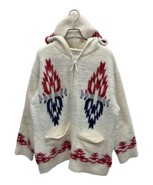 BAYFLOW（ベイフロー）BAYFLOW (ベイフロー) シャギーパーカー アイボリー サイズ:1 未使用品の古着・服飾アイテム