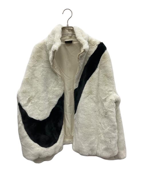 NIKE（ナイキ）NIKE (ナイキ) ビッグスウェッシュジャケット ホワイト サイズ:XLの古着・服飾アイテム