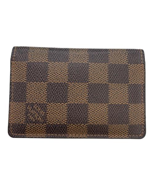LOUIS VUITTON（ルイ ヴィトン）LOUIS VUITTON (ルイ ヴィトン) ダミエ カードケース オーガナイザー・ドゥ・ポッシュ ブラウンの古着・服飾アイテム