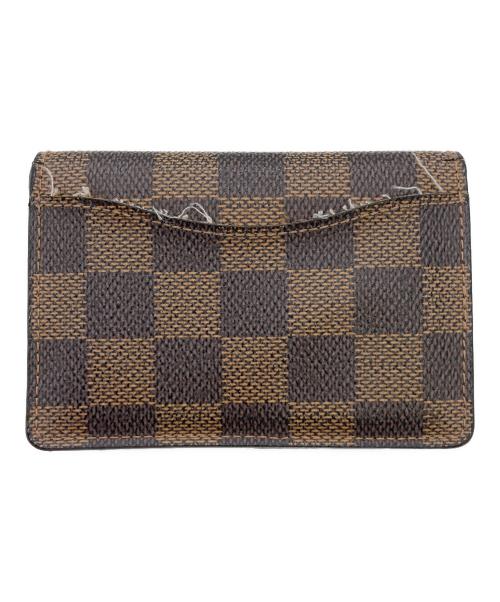 LOUIS VUITTON（ルイ ヴィトン）LOUIS VUITTON (ルイ ヴィトン) ダミエ カードケース オーガナイザー・ドゥ・ポッシュ ブラウンの古着・服飾アイテム