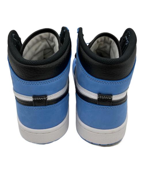 NIKE（ナイキ）NIKE (ナイキ) AIR JORDAN 1 HIGH GOLF BLUE ホワイト×ブルー サイズ:26cmの古着・服飾アイテム