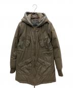 DIESELディーゼル）の古着「ダウンジャケット」｜カーキ