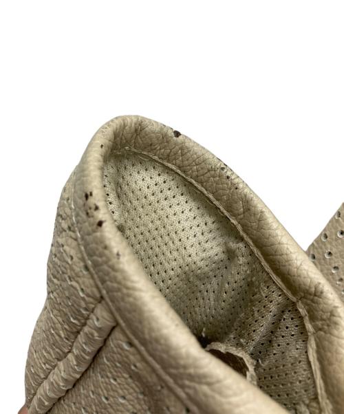 KADOYA（カドヤ）KADOYA (カドヤ) パンチングレザージャケット ベージュ サイズ:SIZE Lの古着・服飾アイテム