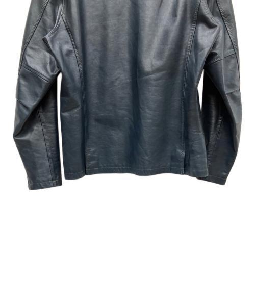 HAROLD'S GEAR（ハロルズギア）HAROLD'S GEAR (ハロルズギア) レザージャケット ネイビー サイズ:SIZE Lの古着・服飾アイテム