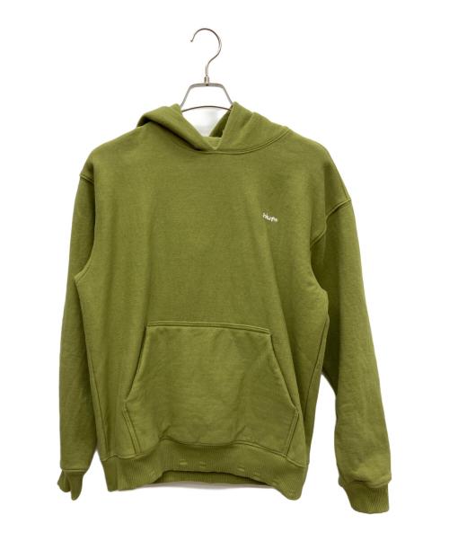 HUF（ハフ）HUF (ハフ) プルオーバーパーカー グリーン サイズ:Sの古着・服飾アイテム