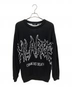 X-LARGEエクストララージ）の古着「厚手ニット」｜ブラック