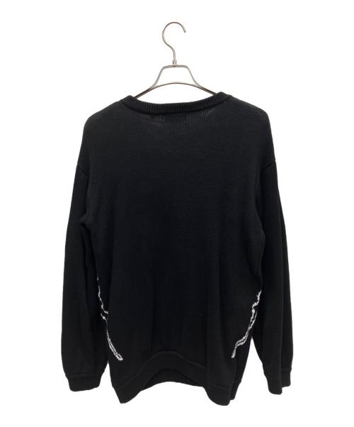 X-LARGE（エクストララージ）X-LARGE (エクストララージ) 厚手ニット ブラック サイズ:Mの古着・服飾アイテム