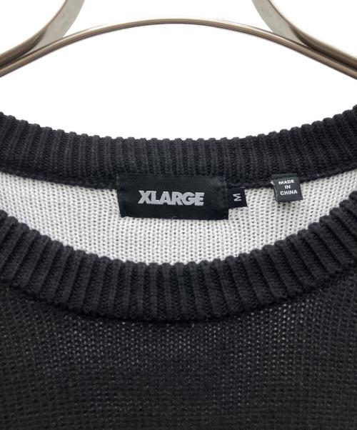 X-LARGE（エクストララージ）X-LARGE (エクストララージ) 厚手ニット ブラック サイズ:Mの古着・服飾アイテム