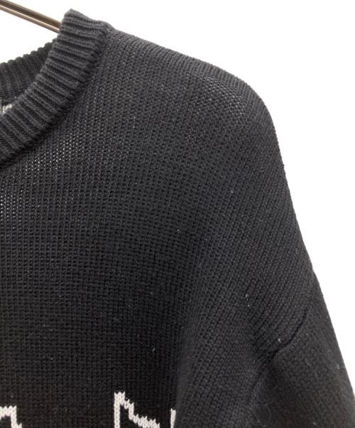 X-LARGE（エクストララージ）X-LARGE (エクストララージ) 厚手ニット ブラック サイズ:Mの古着・服飾アイテム