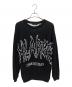 X-LARGE（エクストララージ）の古着「厚手ニット」｜ブラック