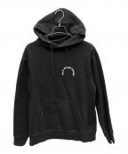X-LARGEエクストララージ）の古着「プルオーバーパーカー」｜ブラック