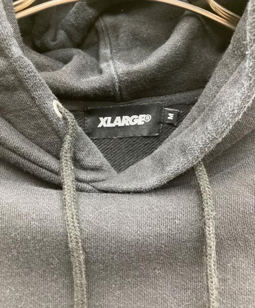 X-LARGE（エクストララージ）X-LARGE (エクストララージ) プルオーバーパーカー ブラック サイズ:Mの古着・服飾アイテム