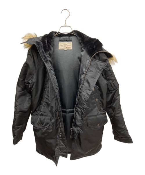 AVIREX（アヴィレックス）AVIREX (アヴィレックス) N-3B フライトジャケット ブラック サイズ:Mの古着・服飾アイテム