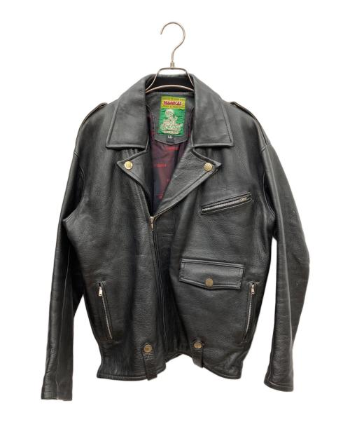 NANKAI（ナンカイ）NANKAI (ナンカイ) ライダースジャケット ブラック サイズ:LLの古着・服飾アイテム