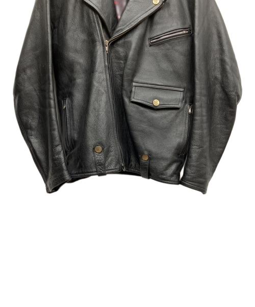 NANKAI（ナンカイ）NANKAI (ナンカイ) ライダースジャケット ブラック サイズ:LLの古着・服飾アイテム