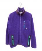 X-LARGEエクストララージ）の古着「フリースジャケット」｜パープル