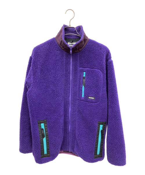 X-LARGE（エクストララージ）X-LARGE (エクストララージ) フリースジャケット パープル サイズ:Lの古着・服飾アイテム